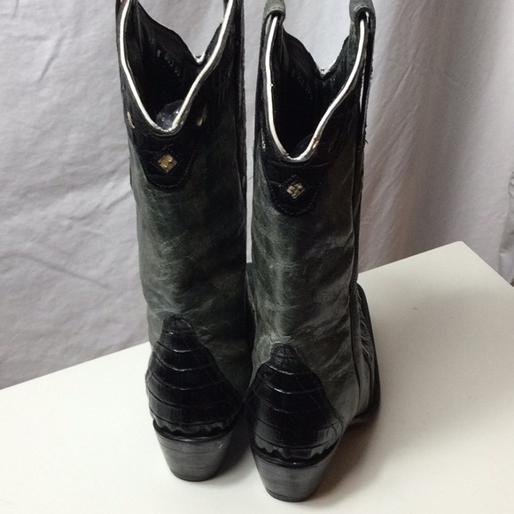 VEARI Buitre Hybrid Alligator Leather Cowgirl Boots - Picture 6 of 11